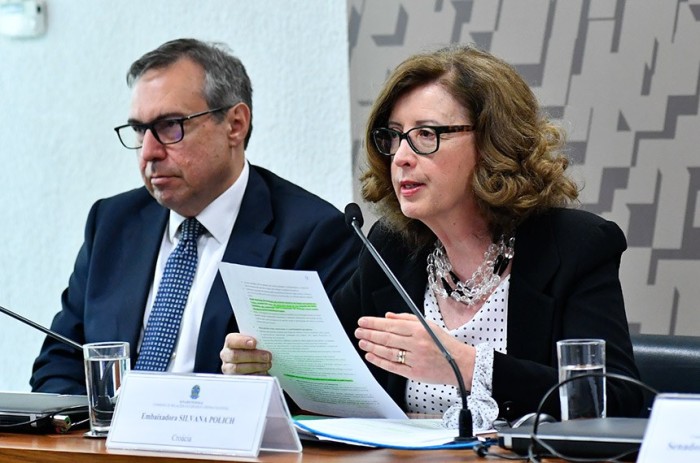 Indicação de Silvana Polich para embaixada na Croácia passa na CRE