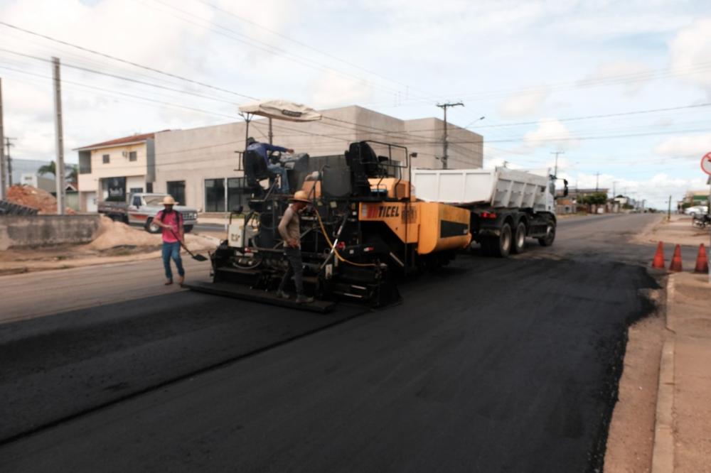 Prefeitura de Ji-Paraná inicia recapeamento da avenida Maringá
