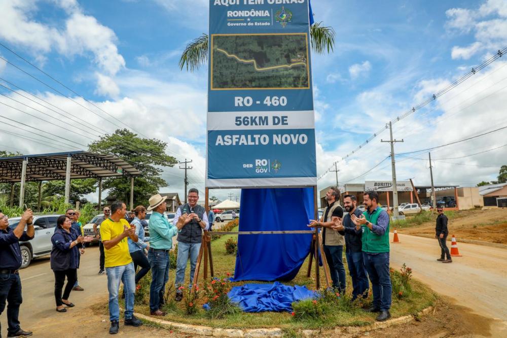 Rodovia-460 e entrega de veículos para a Emater-RO impulsionam desenvolvimento