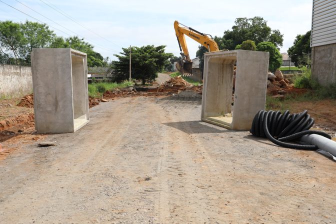 Prefeitura avança com obras de pavimentação de ruas no Riachuelo 