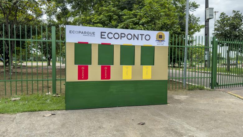Porto Velho tem dez ecopontos que facilitam o descarte correto do lixo