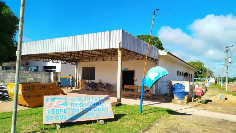 Reforma do Hospital Perpétuo Socorro em Guajará-Mirim está em ritmo acelerado