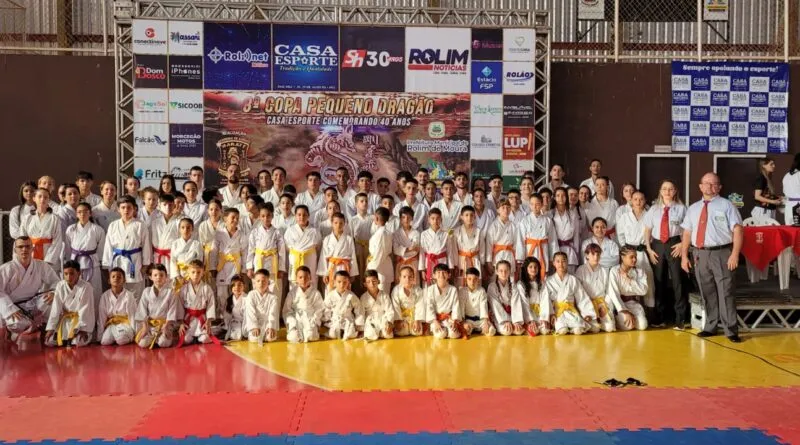 Com apoio da prefeitura, Rolim de Moura sediou a 8ª Copa Pequeno Dragão de Karatê Interestilos