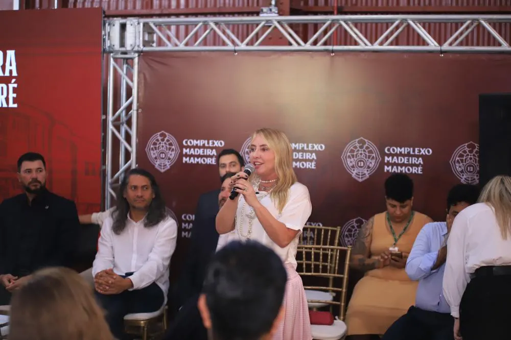 Ieda Chaves prestigia reabertura do Complexo da Estrada de Ferro Madeira-Mamoré, em Porto Velho