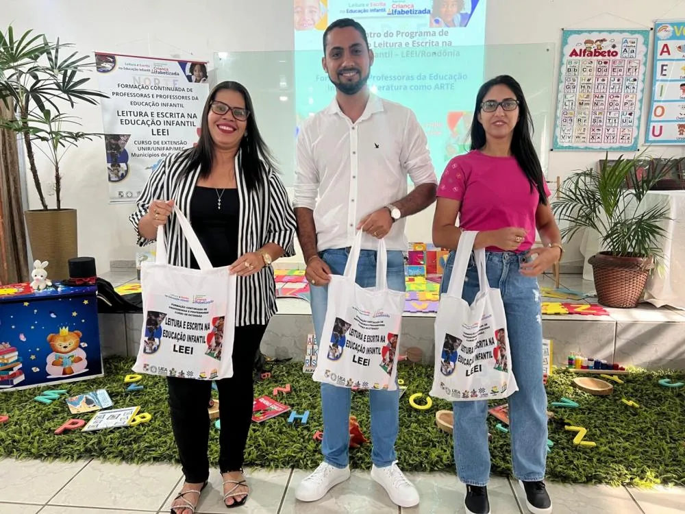 Prefeitura de Jaru capacita profissionais para o Projeto Leitura e Escrita na Educação Infantil