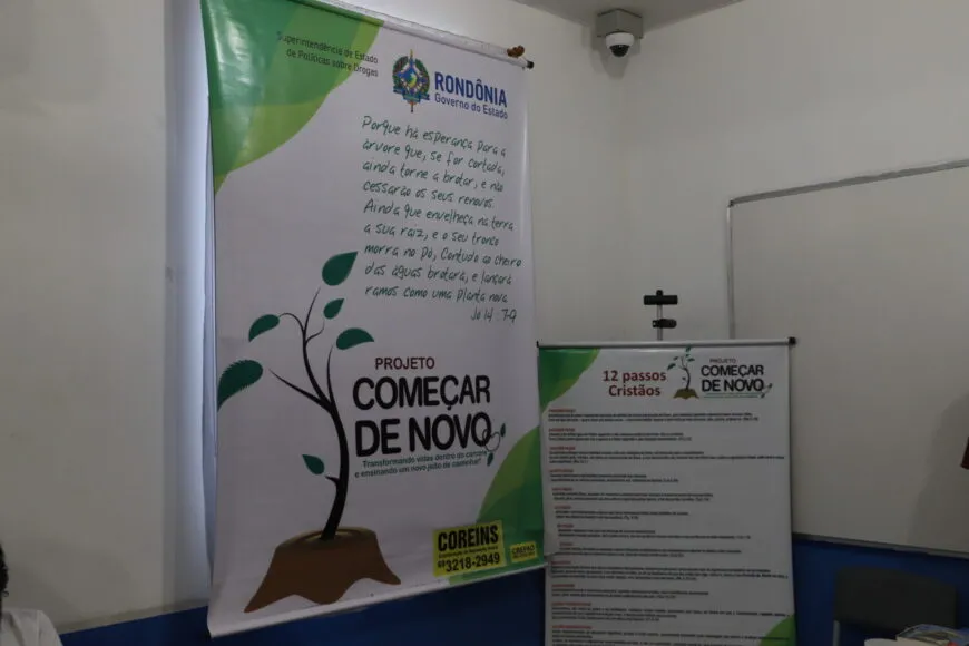 Projeto “Começar de Novo” atende reeducandas de unidade prisional de Porto Velho
