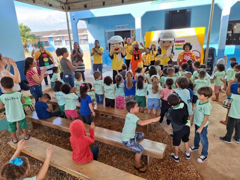 Ações educativas do Maio Amarelo são intensificadas em São Miguel do Guaporé e Seringueiras
