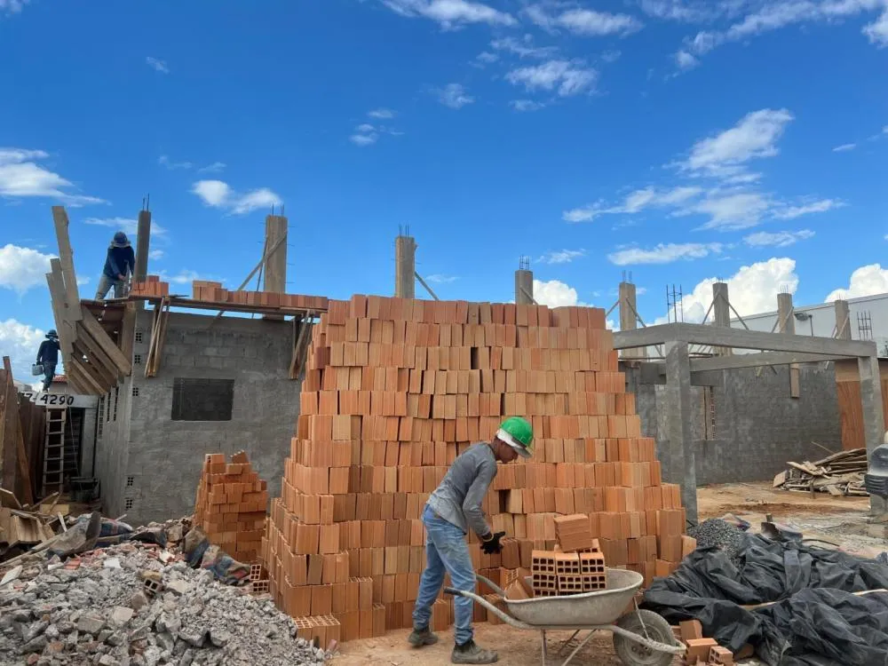 Obras do Hospital da Criança em Jaru seguem avançando 
