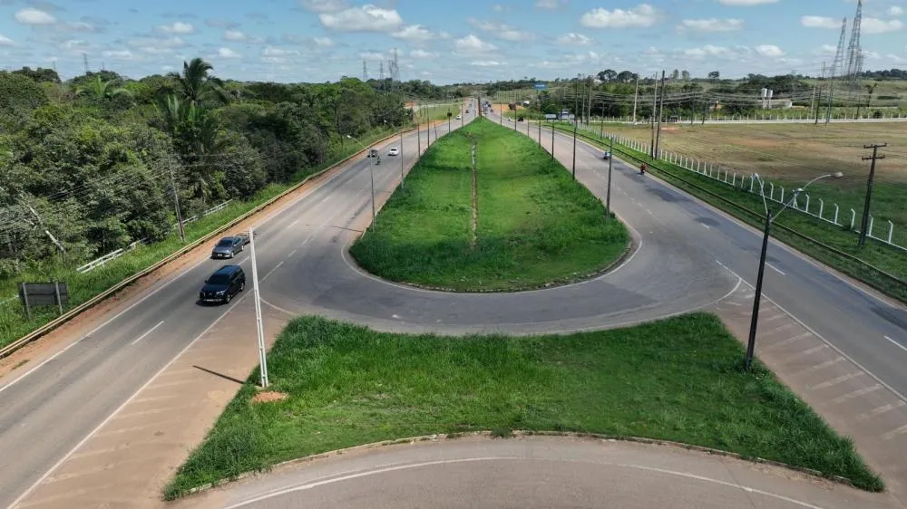 Prefeitura finaliza primeira etapa do projeto de modernização da iluminação da BR-364