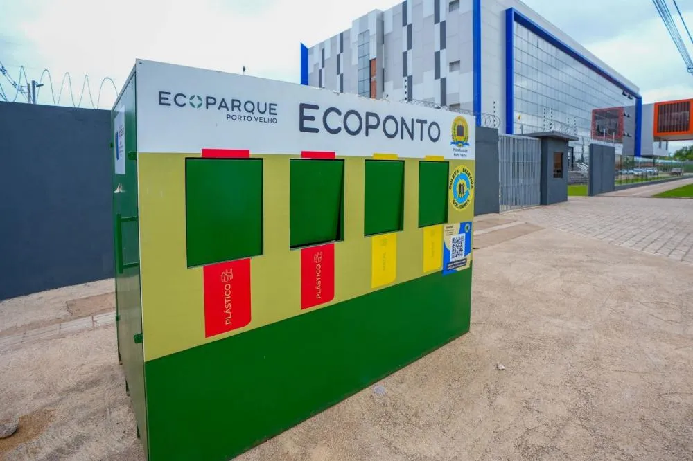 Prefeitura instala Ecopontos em lugares estratégicos de Porto Velho