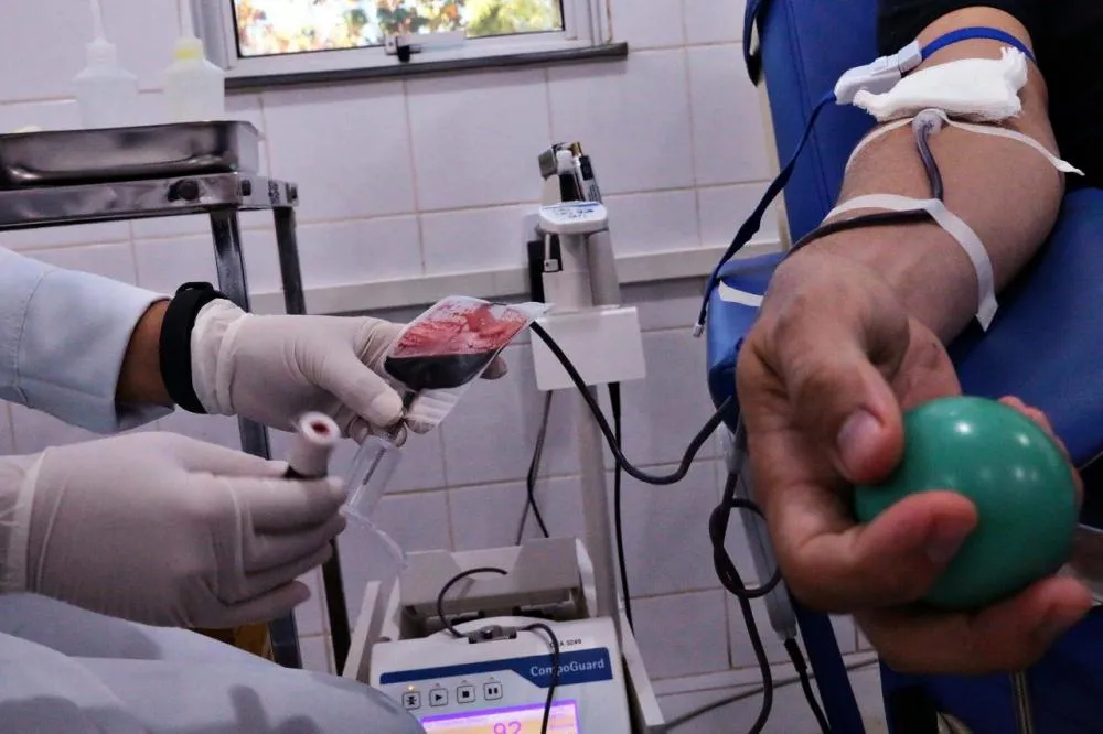 Coleta itinerante de bolsas de sangue acontece nos dias 7 e 8 de junho, no município de Urupá