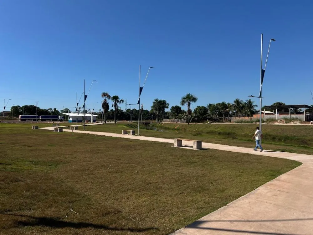 Obras do Parque Buriti avançam e novo espaço vai fomentar o lazer e o turismo em Seringueiras