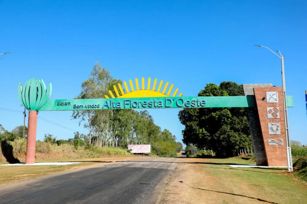 Município de Alta Floresta d´Oeste avança no desenvolvimento com obras do Governo de RO