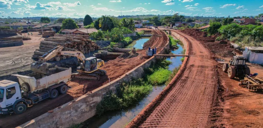 Investimentos em obras de infraestrutura garantem melhorias para Alta Floresta d’Oeste
