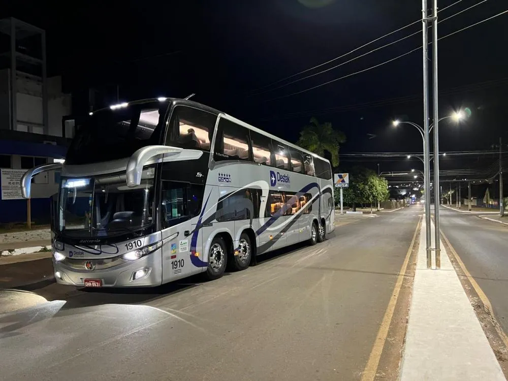Prefeitura de Jaru conta com novo ônibus para o transporte de pacientes para Porto Velho