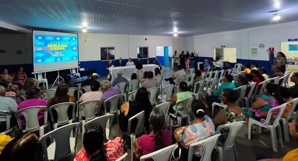 Prefeitura de Jaru inicia processo de regularização fundiária urbana gratuita no Distrito de Tarilândia