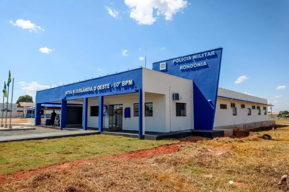 Governo de RO entrega a Nova Brasilândia d’Oeste obra de quartel que vai atender parte da região