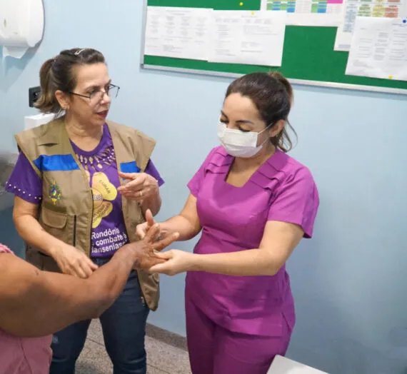 Governo de RO realiza treinamento com profissionais de saúde para diagnosticar casos de hanseníase em municípios