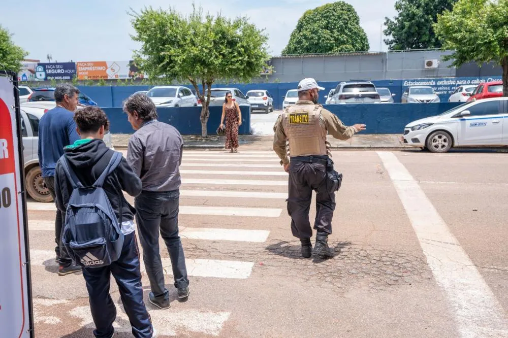 Prefeitura realiza campanha integrada de educação no trânsito para a volta às aulas