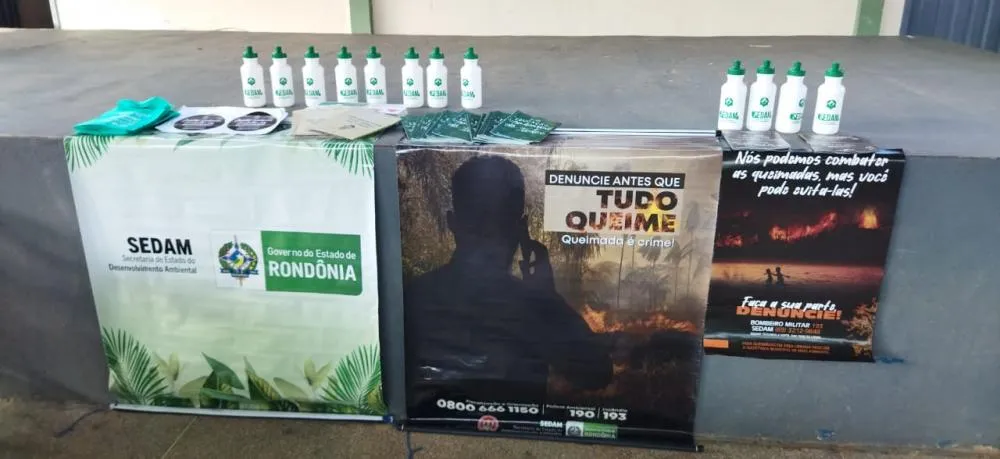 Governo intensifica ações de conscientização ambiental para combater queimadas e proteger recursos hídricos nos municípios