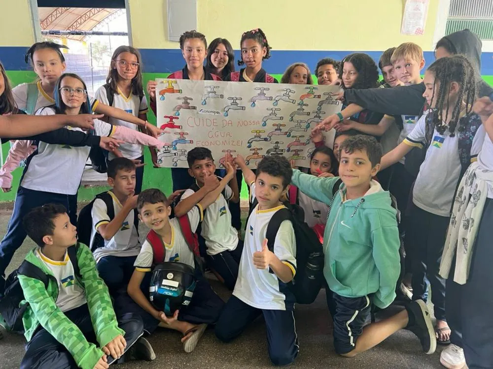 Projetos desenvolvidos em escolas da Rede Pública de Ensino sensibilizam comunidade no enfrentamento à crise hídrica 