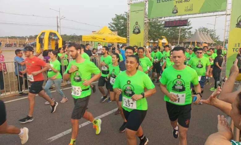 2ª Corrida de Rua do TCE-RO promove solidariedade e integração entre atletas, servidores e comunidade