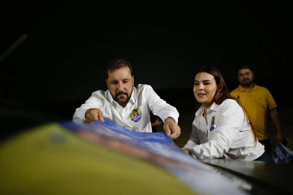 Mariana Carvalho inicia campanha ao lado do governador Marcos Rocha, do prefeito Hildon Chaves e lideranças