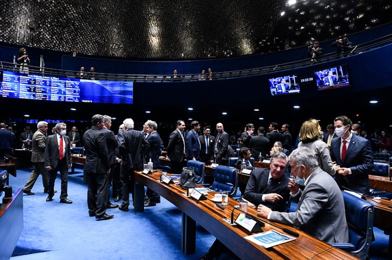 Senado aprova 301 matérias em 2022