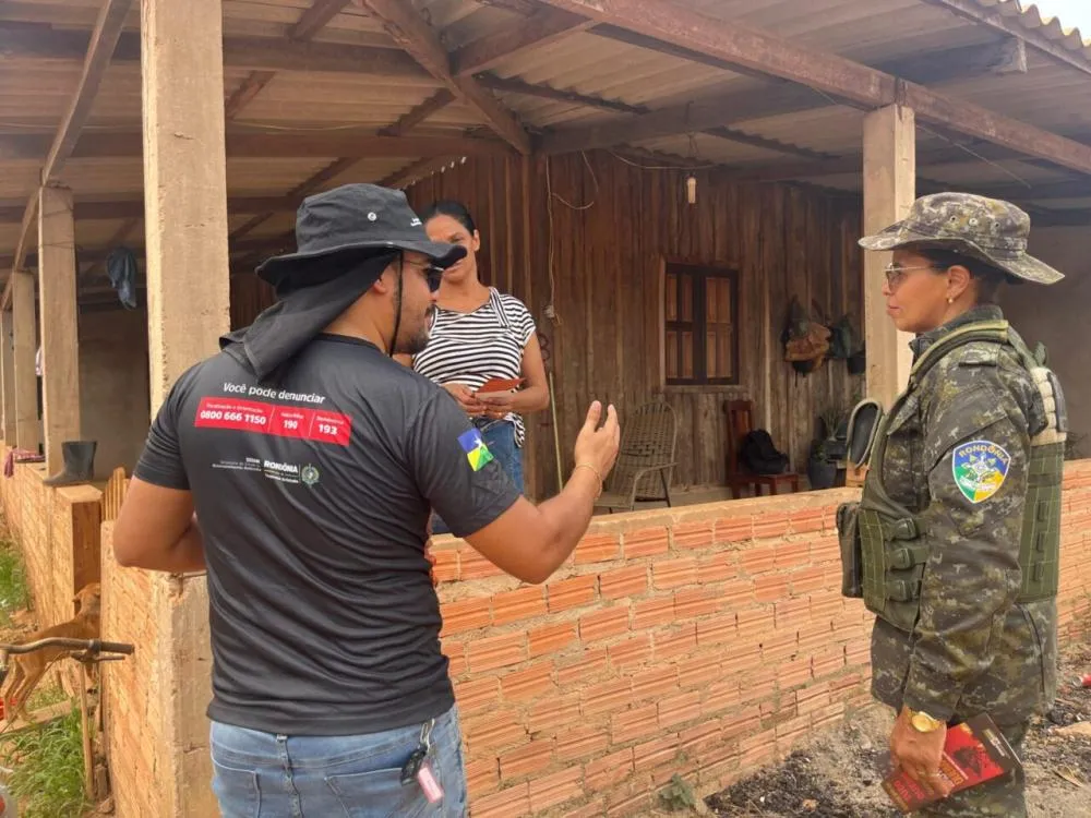 Ações de conscientização sobre combate às queimadas e incêndios florestais acontecem em Candeias do Jamari 