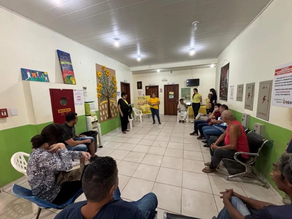 Abertura de atividades alusivas ao Setembro Amarelo é realizada no Centro Psicossocial Madeira-Mamoré
