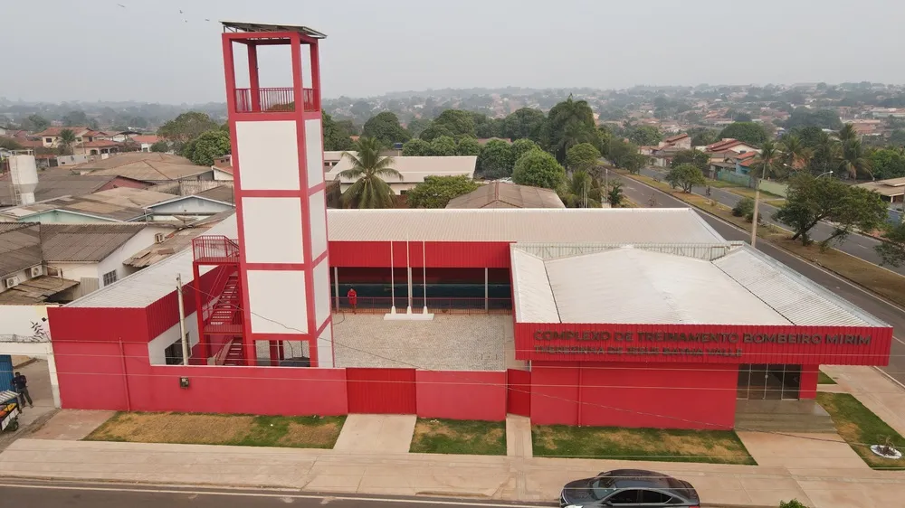 Complexo de Treinamento Bombeiro Mirim é inaugurado em Rolim de Moura