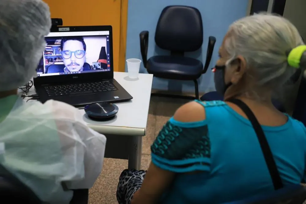 Em Porto Velho, atendimento via telemedicina facilita acesso da população aos serviços especializados