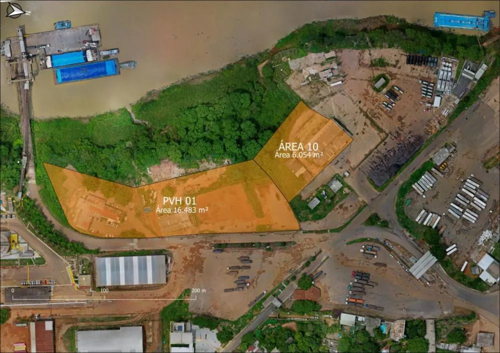 Porto de Porto Velho divulga edital para arrendamento transitório de áreas operacionais