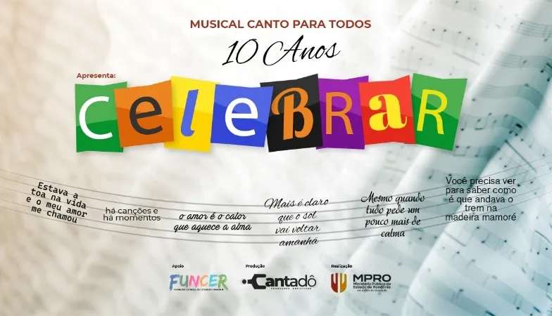  Canto Para Todos comemorará 10 anos de projeto revisitando canções em quatro dias de espetáculo