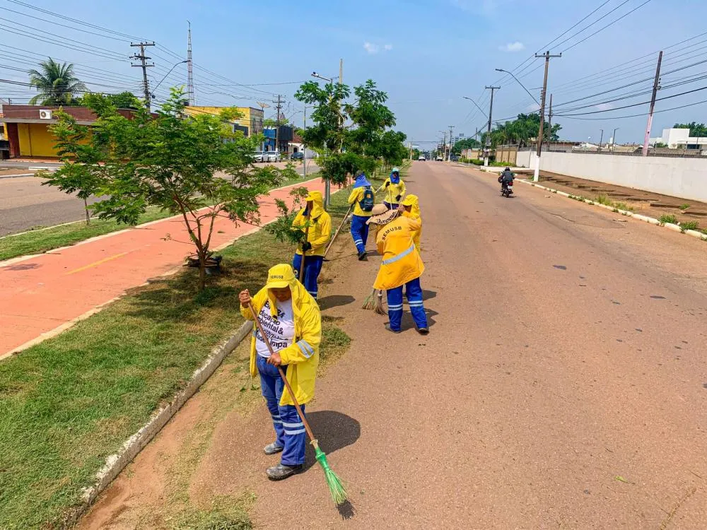 Prefeitura de Porto Velho segue com mutirões de limpeza e outras ações em diversos pontos da cidade