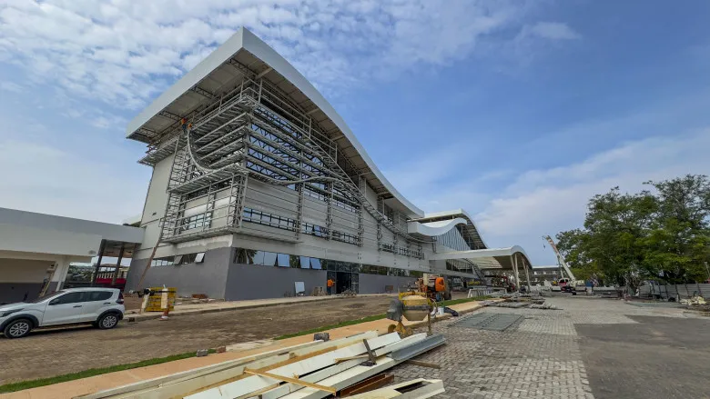 Obras da nova rodoviária de Porto Velho estão 90% executadas