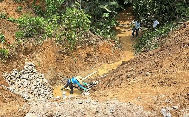 Revitalização de nascente é promovida pelo governo de Rondônia no Parque dos Tanques, em Porto Velho
