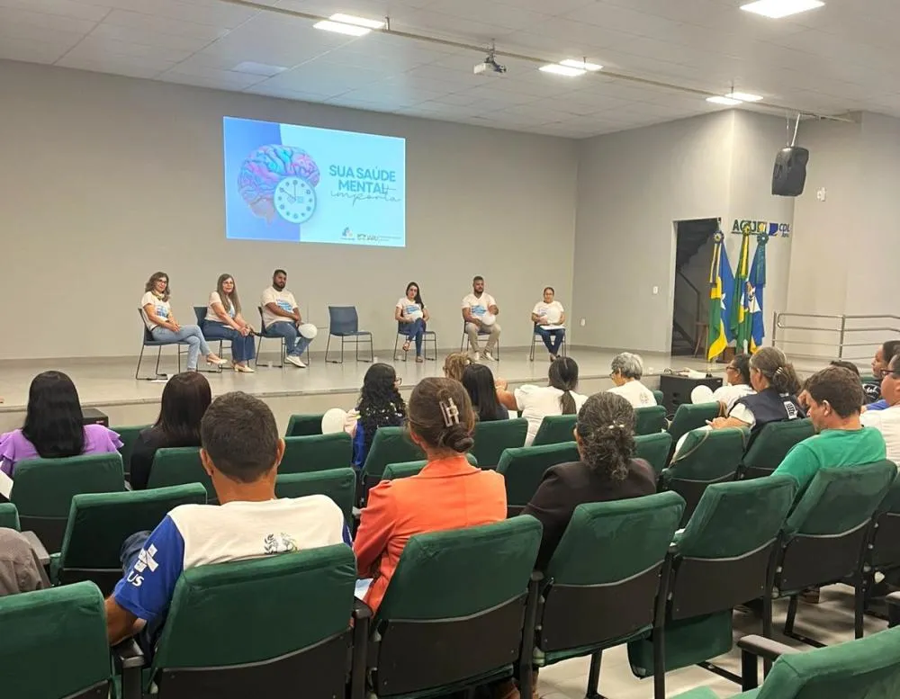 Palestra para agentes de saúde abre programação do Janeiro Branco em Jaru