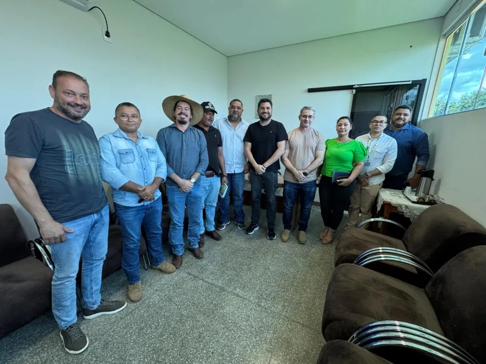 Jean Mendonça cumpre agenda em Alta Floresta D'Oeste e alinha parcerias de trabalho