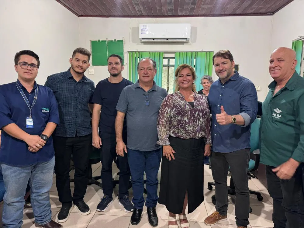 Presidente Alex Redano prestigia lançamento de reforma da sede do Incra em Ariquemes