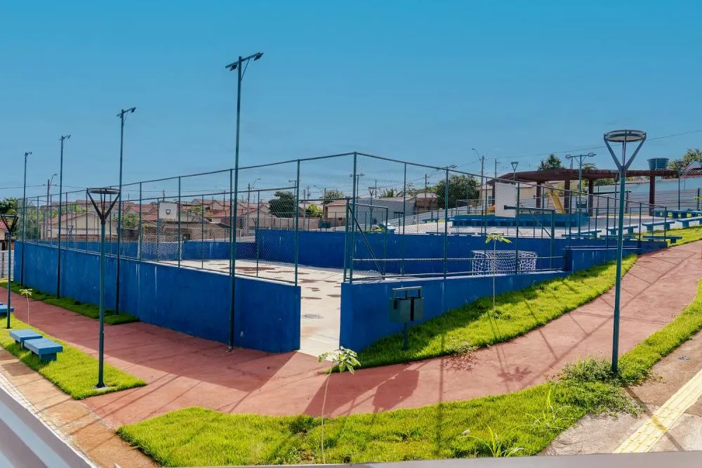 Inauguração da Praça e Quadra Poliesportiva do Jardim Europa será na próxima sexta-feira, 21, às 18h