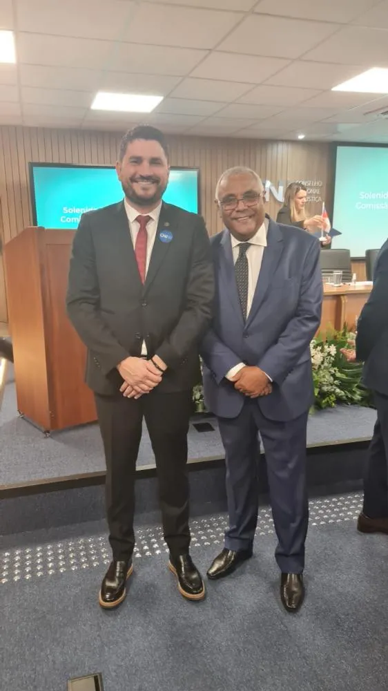 Jean Mendonça destaca posse do desembargador Gilberto Barbosa na presidência do Colégio de Corregedores do Brasil