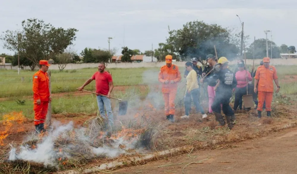 Curso de brigadista prepara profissionais para combate às queimadas em Vilhena