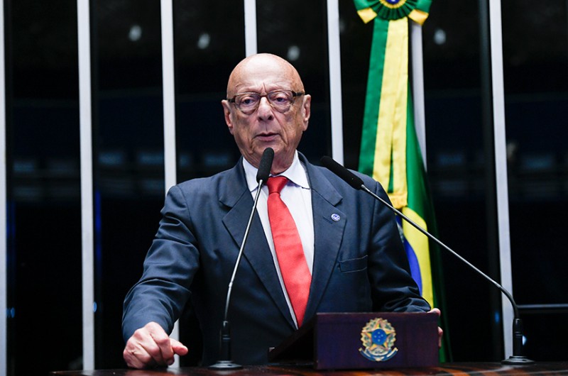 Esperidião Amin quer instalação de CPI sobre atos de 8 de janeiro