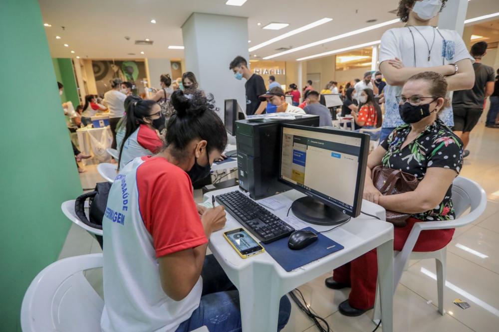 Ponto de vacinação do Porto Velho Shopping conclui atividades com mais de 232 mil doses aplicadas em mais de um ano