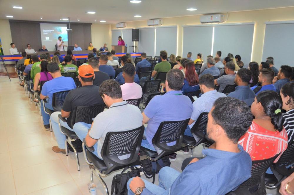 Seminário Estadual de Segurança Hídrica e estratégicas à proteção e o uso sustentável