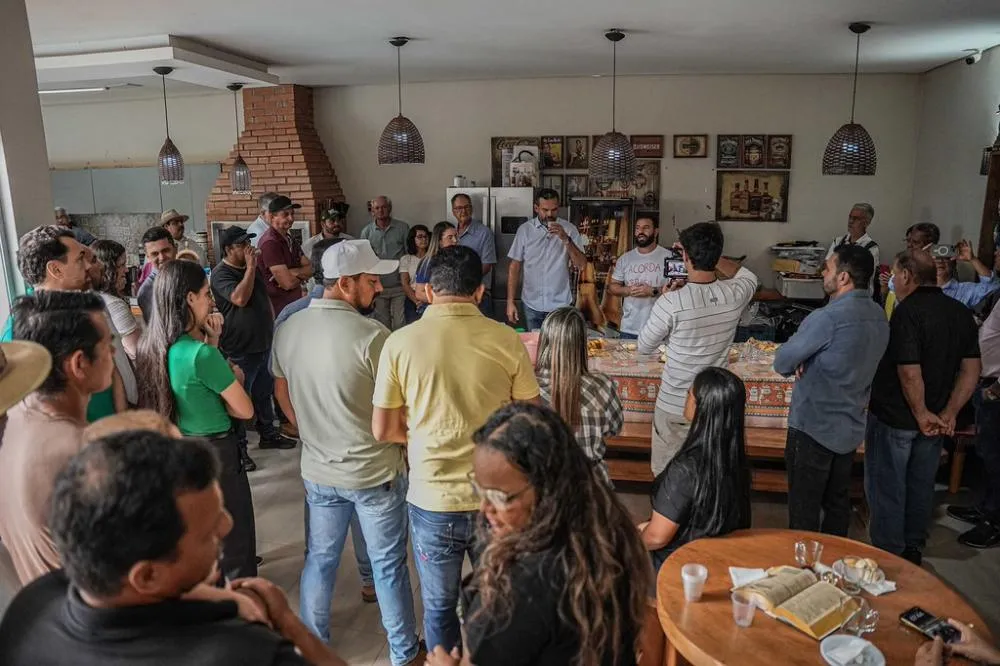 Bruno Bolsonaro Scheid destaca importância do comércio local e defende incentivo a pequenos empreendedores em Rolim de Moura