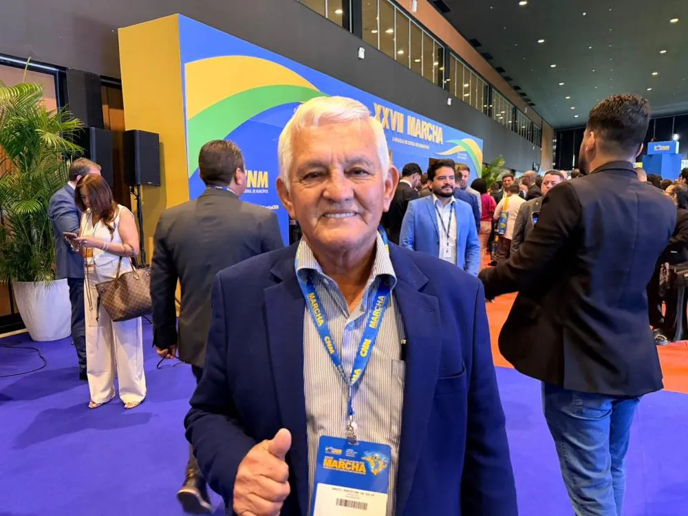 Em sua primeira participação na Marcha dos Prefeitos, Danielzinho, de Cacaulândia, destaca estrutura e apoio aos gestores