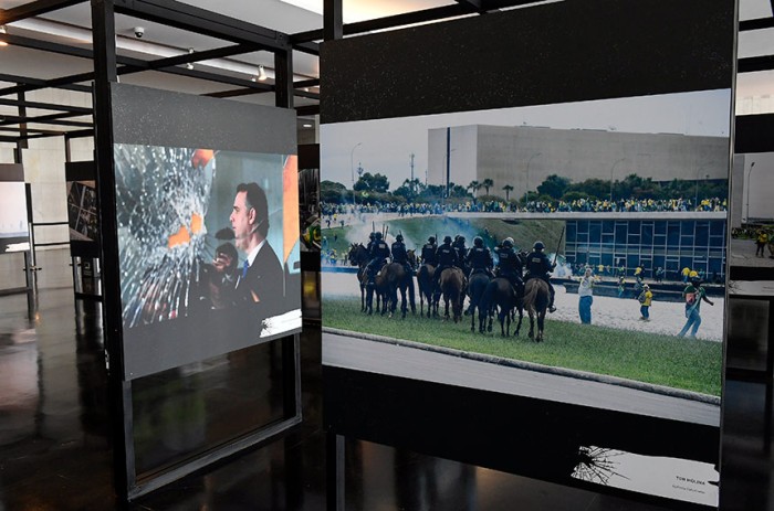 Senado lança exposição sobre 8 de janeiro para prevenir ataques no futuro