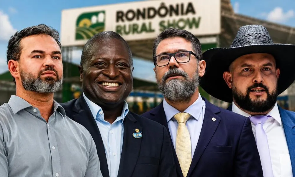 Bruno Bolsonaro Scheid recebe Hélio Negão, Marcos Pollon e Zé Trovão na Rondônia Rural Show